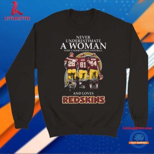 A Woman Who Understands Football And Loves Washington Redskins Unisex T Shirt