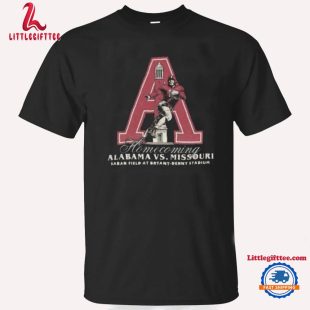 Alabama Crimson Tide vs Missouri Tigers 2024 Homecoming Gameday Unisex T Shirt