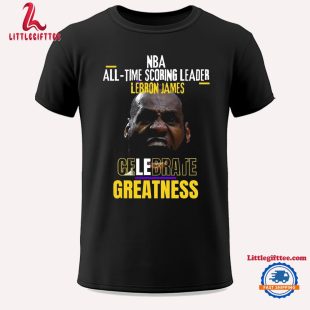 All Time Scoring MVP NBA LeBron James Basketball Art Print T Shirt