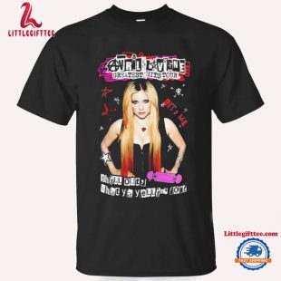 Avril Lavigne Greatest Hits Tour Chill Out What Ya Yelling For Unisex T Shirt