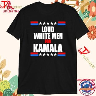 Billy Eichner Loud White Men For Kamala T-Shirts