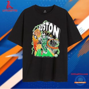 Boston Celtics Warren Lotas Skyline Unisex T Shirt