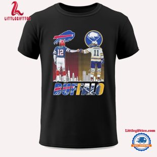 Buffalo Bills x Buffalo Sabres Sports Kelly x Perreault Signatures 2024 Unisex T Shirt