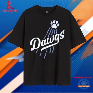 Bullpen Dawgs Los Angeles Dodgers Unisex T Shirt