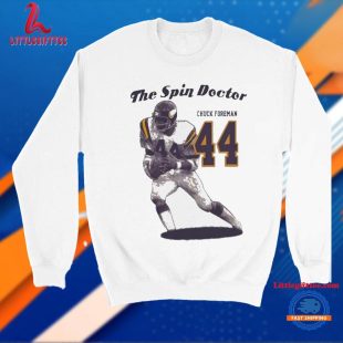 Chuck Foreman 44 The Spin Doctor Unnisex T Shirt