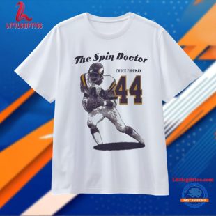 Chuck Foreman 44 The Spin Doctor Unnisex T Shirt