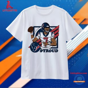 Cj Stroud Houston Texans Homage NFL Draft First Round Pick Caricature Unisex T Shirt