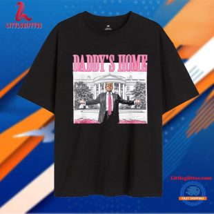 Comfort Colors Trump Shirt, Trump Daddys Home 2024 Unisex T Shirt