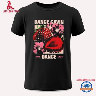 Dance Gavin Dance Strawberry Blossom Tour 2024 Concert Unisex T Shirt