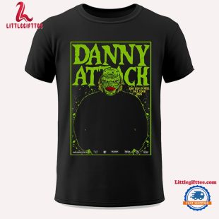 Danny Attack Kiss You In Hell Fall Album Tour 2024 Unisex T Shirt