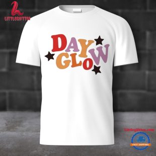 Day Glow Star Logo Unisex T Shirt