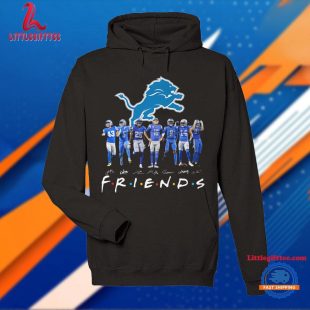 Detroit Lions NFL 2024 Football Team Graphics Signature Friends Design Unisex T Shirt