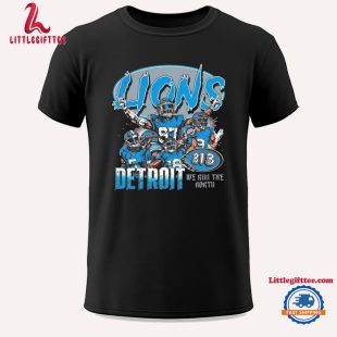 Detroit Lions We Run The North Unisex T Shirt