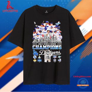 Dodgers Dynasty 8-Time World Series Champions 2024 Unisex T Shirt