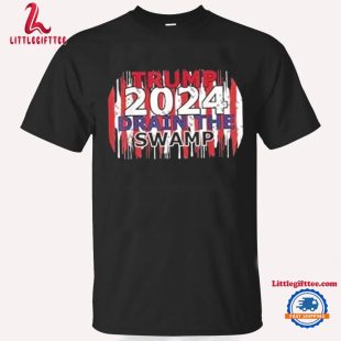 Donald Trump 2024 Drain The Swamp Presidential Election Unisex T Shirt