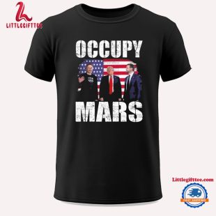 Elon Musk Trump Occupy Mars Trump 2024 Unisex T Shirt