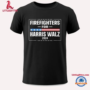 Firefighters For Harris Walz 2024 Unisex T Shirt