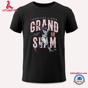 Francisco Lindor New York Mets Grand Slam Signature Unisex T Shirt