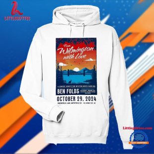 From Wilmington With Love A Concert Benefitting Western North Carolina Ben Folds Oct 29, 2024 Greenfield Lake Amphitheater, Wilmington, NC T Shirt