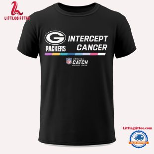 Green Bay Packers 2024 NFL Intercept Cancer Crucial Catch Unisex T Shirt