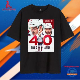 Gretzky Ovechkin 40 Goals Away Unisex T Shirt