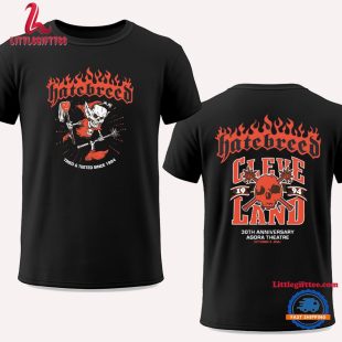 Hatebreed 30th Anniversary Cleveland Oct 2 2024 Unisex T Shirt