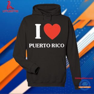 I Love Puerto Rico Unisex T Shirt