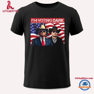 I’m Voting Dark Maga 2024 Patriotic Elon Musk Donald Trump Unisex T Shirt