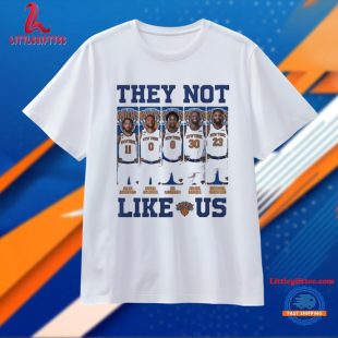 Jalen Brunson Mikal Bridges Og Anunoby New York Knicks They Not Like Us Unisex T Shirt