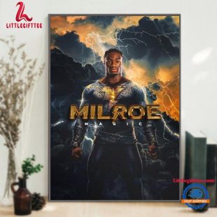 Jalen Milroe Magic Alabama Football Wall Decor Poster Canvas