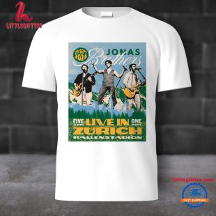 Jonas Brothers September 29 2024 Live At Zurich, Hallenstadion Concert Unisex T Shirt