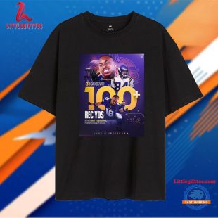 Justin Jefferson 31 Game With 100+ Rec Yards Unisex T Shirt