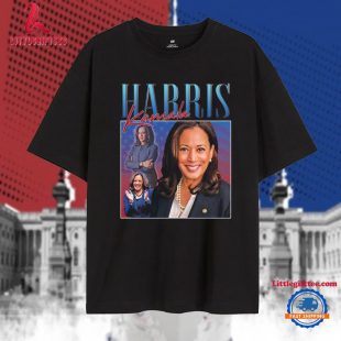 Kamala Harris Homage T Shirt, US President Election Campaign 2024 Retro 90's Vintage Tee