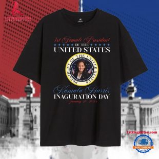 Kamala Harris President Inauguration Day 2025 T Shirt, 1st Female President Harris Shirt