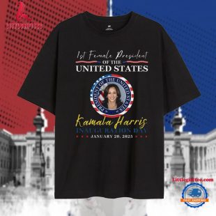 Kamala Harris President Inauguration Day 2025 T Shirt, Madam President Shirt, 1st Female President Harris USA Shirt