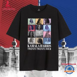 Kamala Harris The Eras Tour 2024 T Shirt, Harris Supporter Madam President Election 2024 Shirt