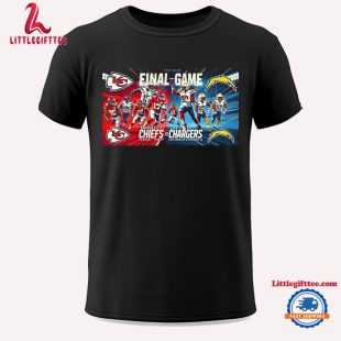 Kansas City Chiefs 17-10 Los Angeles Chargers Post-Game Final Game September 29 2024 Unisex T Shirt