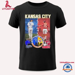 Kansas City Chiefs Mahomes And Kansas City Royals Witt Jr. 2024 Signatures Unisex T Shirt