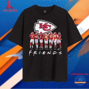 Kansas City Chiefs NFL 2024 Football Team Graphics Signature Friends Design Unisex T Shirt