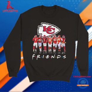 Kansas City Chiefs NFL 2024 Football Team Graphics Signature Friends Design Unisex T Shirt