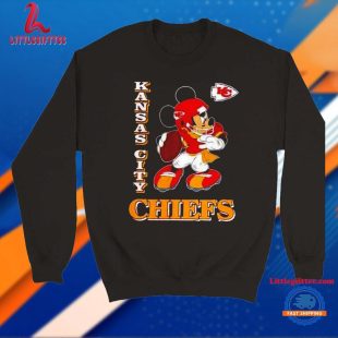 Kansas City Chiefs X Mickey Mouse Player Helmet Unisex T Shirt