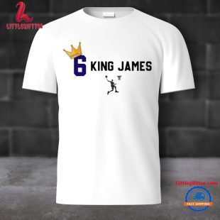 King LeBron James Basketball Lovers Unisex T Shirt, King James NBA Tee