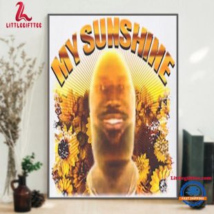 Lebron James You Are My Sunshine Art Poster Canvas, Lebron James Meme Wall Decor Canvas Poster