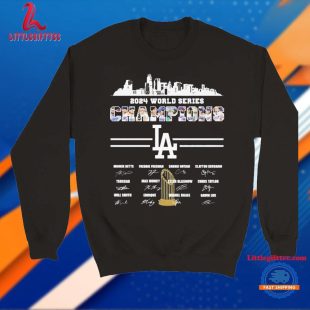 Los Angeles Dodgers 2024 World Series Champions Ready To Win Unisex T Shirt