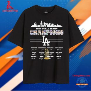 Los Angeles Dodgers 2024 World Series Champions Ready To Win Unisex T Shirt