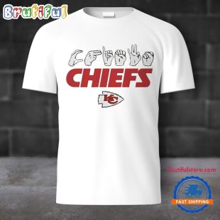 Love Sign Kansas City Chiefs Football Logo Unisex T Shirt