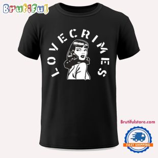 Lovecrimes Stencil Girl Unisex T Shirt