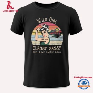 Minnesota Wild Girl Classy Sassy And A Bit Smart Assy 2024 Unisex T Shirt