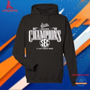 Mississippi State Bulldogs 2024 SEC Women’s Soccer Champions It Just Means More Regular Season T Shirt