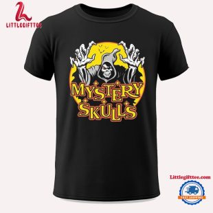 Mystery Skulls Halloween Unisex T Shirt